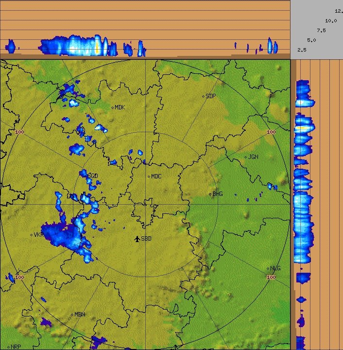Light showers possible across #Hyderabad in next 1hr