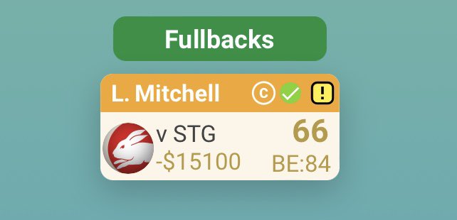 Let’s go again 🤝 #NRL #NRLSuperCoach