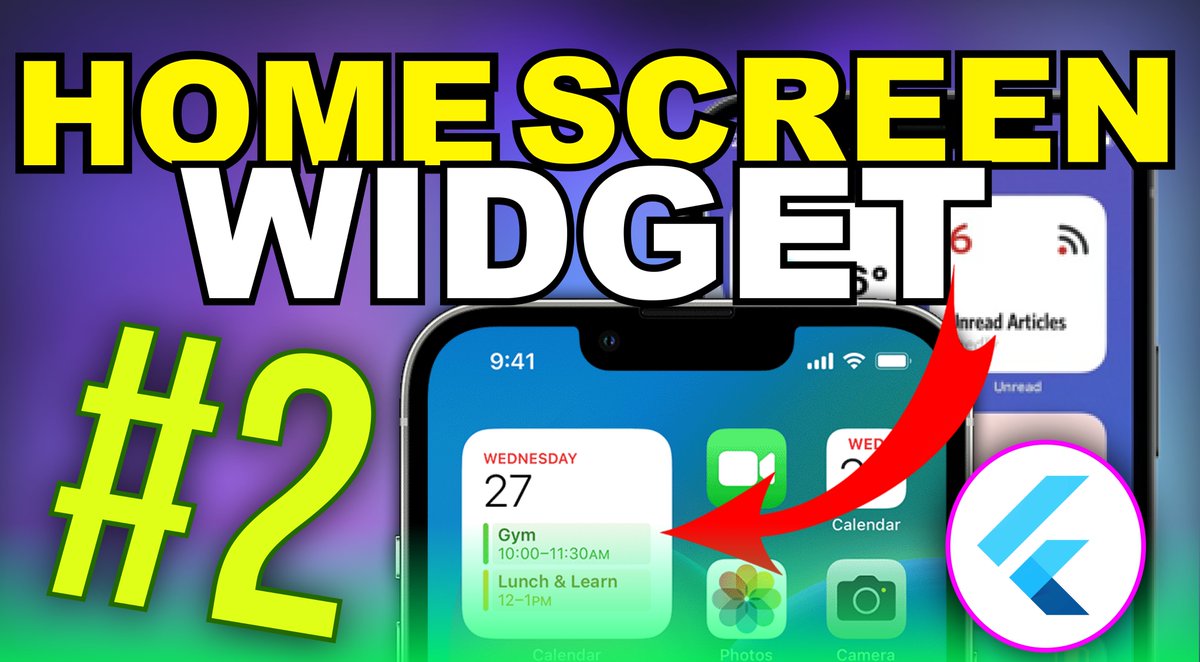 Home screen widget in Flutter part2: youtu.be/mi7wsLUofbc

❤️ Visit my channel for more awesome flutter contents and animations: lnkd.in/gYh4HAfD 

#animation #flutter #flutterdev #mobile #mobileapp #appdesign #flutterapp #appdev #mobileapp #UI