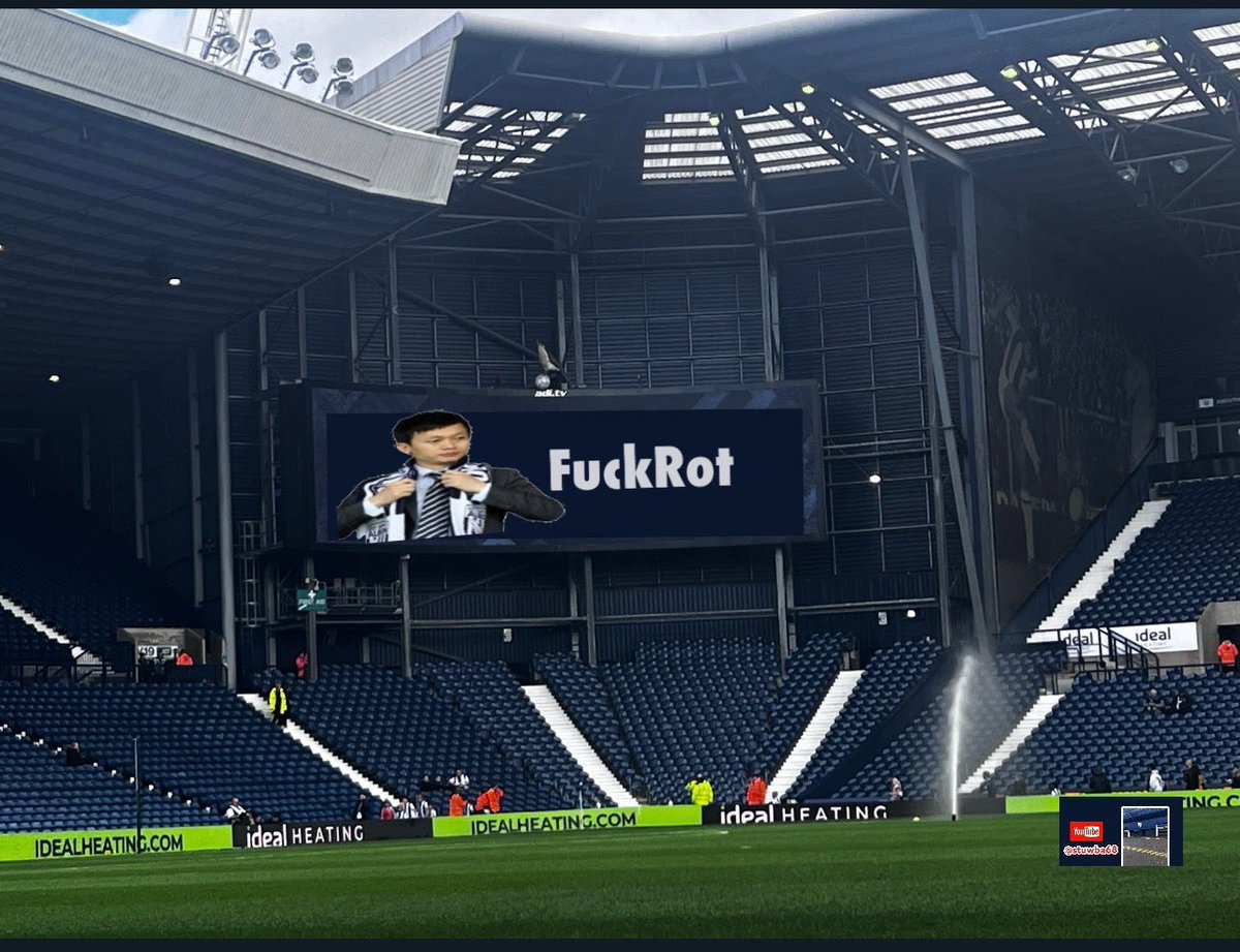 le_lebouf76's tweet photo. “GOUCHAN FUCKROT LAI GET OUT OF OUR CLUB “ 
 
#LAIOUT 
#FUCKROT 

#wba https://t.co/RNJMJdceNh