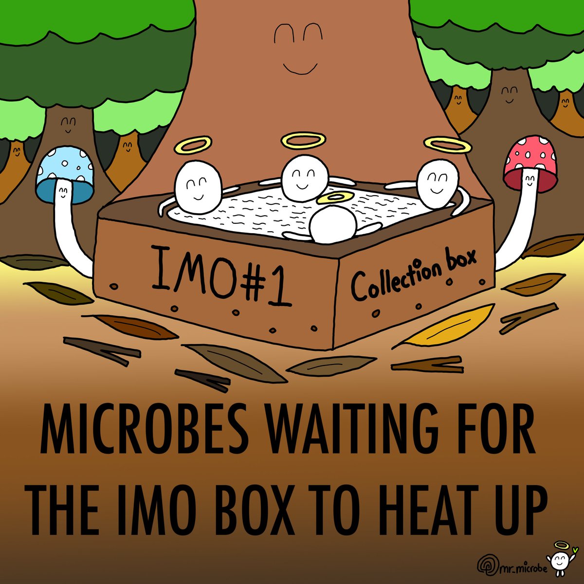 mrmicrobe44's tweet photo. Daily art challenge day #314, microbes enjoying their collection boxes π
#imo #imos #imo1 #imo2 #microbes #knf #microorganisms #soil #farm #garden #notill #childrensbooks #permaculture #education #learning #cartoon #artdaily #dailyart #nft #nfts #nftart #nftartist #nftproject https://t.co/8P3vqTKdkm