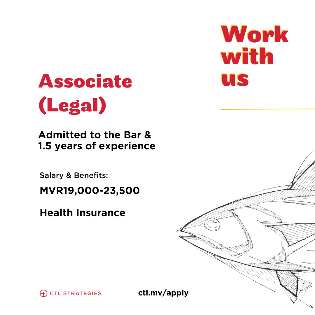 ctlstrategies's tweet photo. Seeking dedicated lawyers to join our team. We'll accept applications via https://t.co/8h7v8u64xx until 19 August 2023. https://t.co/DnCdDrOkJm