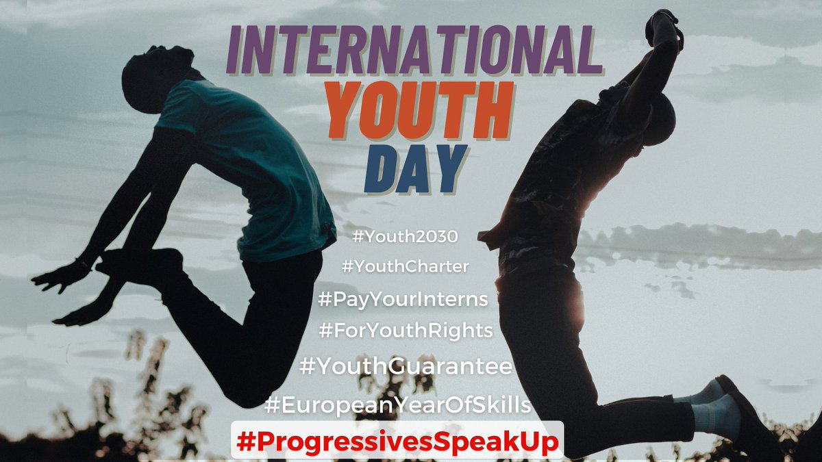 Today we celebrate our young elected politicians who will and are already working hard all over Europe to make it more democratic, safe, fair, equal & sustainable. 🌹

We will continue to create all the opportunities to give you a say and help you connect ❤️

#ProgressivesSpeakUp