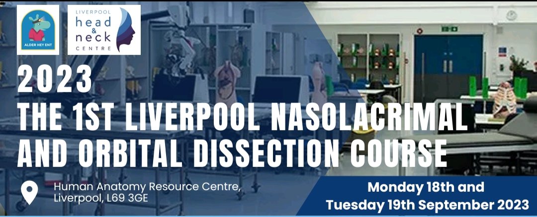 Grace Khong (@graceckhong) on Twitter photo Few more weeks to go! All places are FULL and the course includes 11 ENT UK CPD points.
Waiting lists are available for both dissectors and observers.
sites.google.com/liverpoolnasol…
<a href="/DrSamuelLeong/">Liverpool Rhinology</a> <a href="/RaviSha08347044/">Ravi Sharma</a> <a href="/livHeadandNeck/">Liverpool Head & Neck Centre</a> <a href="/AlderHeyENT/">Alder Hey ENT👂👃😮</a> Few more weeks to go! All places are FULL and the course includes 11 ENT UK CPD points.
Waiting lists are available for both dissectors and observers.
sites.google.com/liverpoolnasol…
<a href="/DrSamuelLeong/">Liverpool Rhinology</a> <a href="/RaviSha08347044/">Ravi Sharma</a> <a href="/livHeadandNeck/">Liverpool Head & Neck Centre</a> <a href="/AlderHeyENT/">Alder Hey ENT👂👃😮</a>