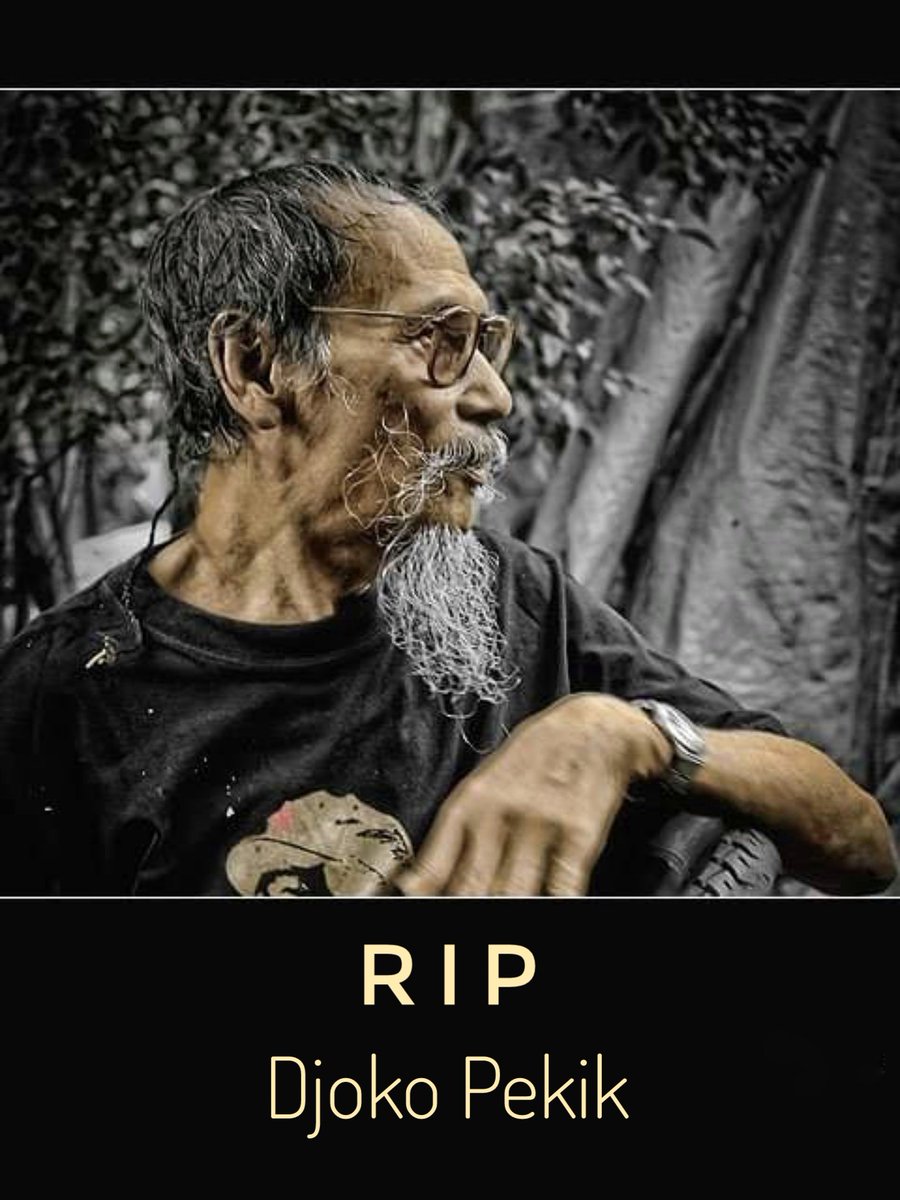 RIP Selamat jalan
Djoko Pekik
12/8/2023
Maestro Seni Lukis Yogyakarta 🙏