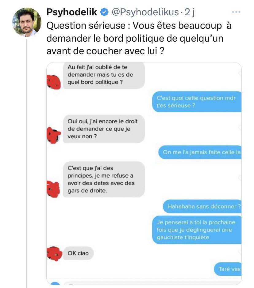 MickNovitch's tweet photo. On se fait déjà assez fourrer par la droite depuis des années, on va pas en plus les inviter dans notre lit ?! https://t.co/aLZREtXO17