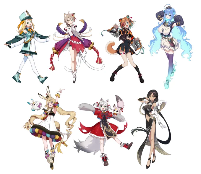 【告知】 PRISM Projectメンバーのイラストを描かせていただきました! トークブースがあるので是非立ち寄ってみてください! 企業ブース 西4 No.1341 #C102