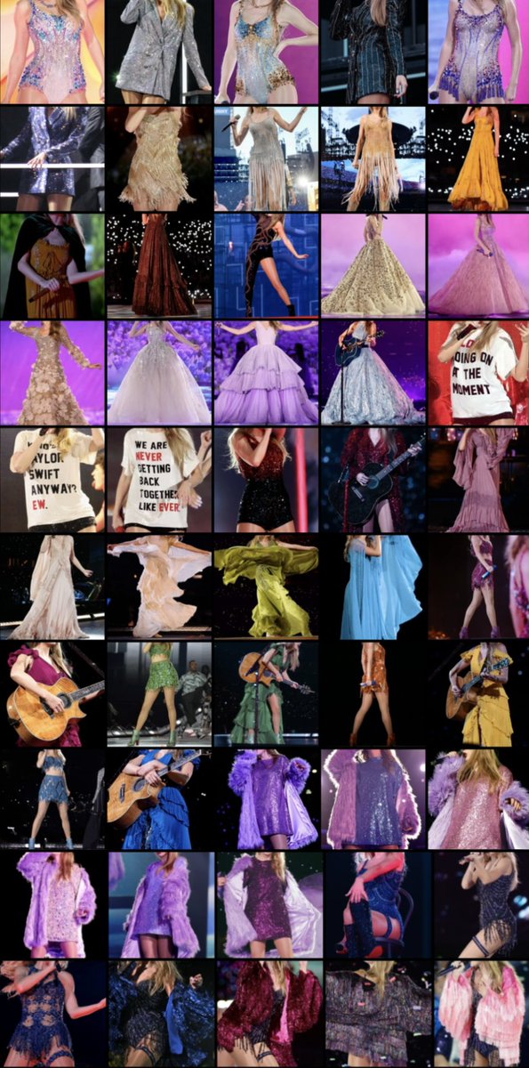 corneliaand16th's tweet photo. All of @taylorswift13 outfits from @TSTheErasTour leg 1!!! I added a wallpaper version for those who want it! So proud of this pls share!

@taylornation13 
#taylorswift
#TSTheErasTour 
#TaylorsVersion 
#ErasTour 
#1989TaylorsVersion 
#SpeakNowTaylorsVersion 
#taylorswiftconcert https://t.co/sH8LBSOoPc