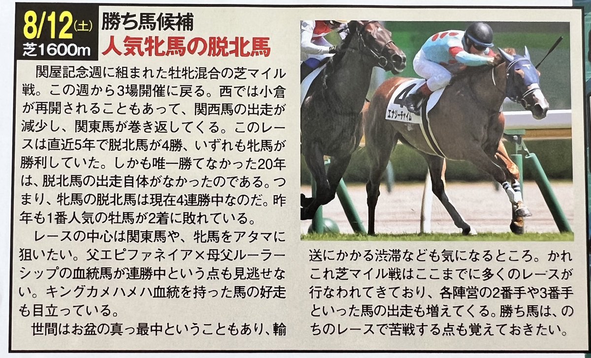 keibanotensai's tweet photo. #新潟5R
勝ったのは人気の脱北馬 #ガルサブランカ でした！

#イクイノックス の妹ということで今後も人気を集めそうですが、次走以降は軽視が正解かもしれません。

#競馬の天才
#vol58
#脱北馬券術
#vol59でも連載継続 https://t.co/K0ATpvmFW3