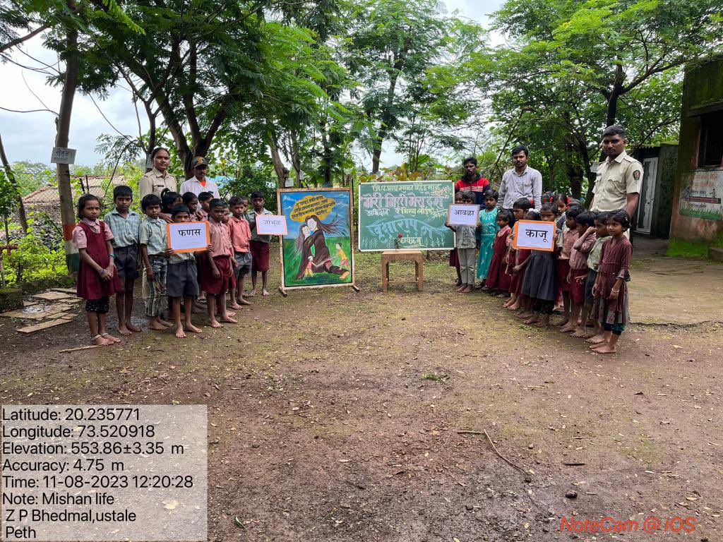 pankaj_ifs's tweet photo. Forest Personnel planting Nutri Graden (Medicinal Garden) under Mission LiFe in Tribal Schools, Gram Panchayat Premises, PHCs 
@MahaForest @moefcc @CMOMaharashtra @SMungantiwar @InfoNashik https://t.co/wdCTp9wo4u