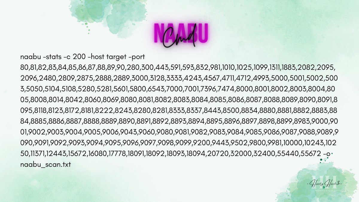 HunkyHack3r's tweet photo. 3/3
Ready to dig deeper? 🌐 Once you spot those hosts, go beyond and conquer! 🌐 Open #ports can hold the keys to Dashboards, Login Interfaces, and more. 😎 

#Nmap and #Naabu are your allies in this scan-and-access mission. 🛡️ https://t.co/FmEV9l8jxX