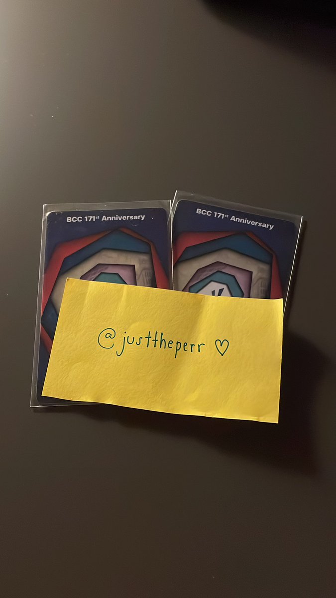 justtheperr's tweet photo. 500 เหลือ1ใบ mt / dm
! Free ไปรษณีย์ only ! 
#บัตรกท #งานกท #bcc171 https://t.co/q63nglO91P