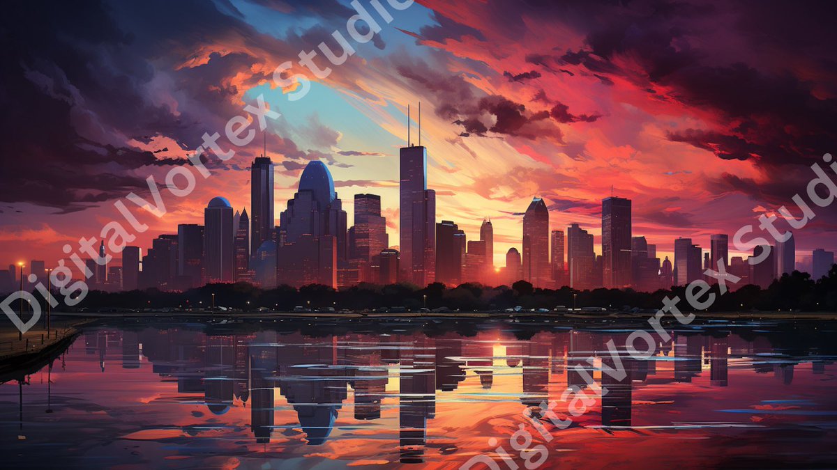 DigitalvortexS's tweet photo. Experience the vibrant cities through "Downtown Dreams." Whether an urban enthusiast or art lover, let this piece spark imagination and wanderlust in your space. Elevate your décor with the essence of city life, where dreams meld with the skyline. Etsy link in bio! https://t.co/H5tYU5mxKm