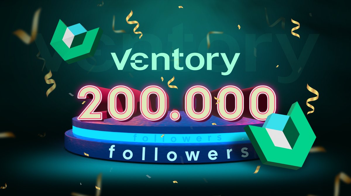 Ventory_gg's tweet photo. Ventorians, we've approached next milestone🤞

Thank y'all for being with us on this journey. At writing, we reportedly had 200,000 followers on Twitter &amp; 60,000 members on Discord.

We're giving away some random OG spots for those who like, RT, drop their Discord ID👇

WAGMI 🫶 https://t.co/5um8dtSyLc