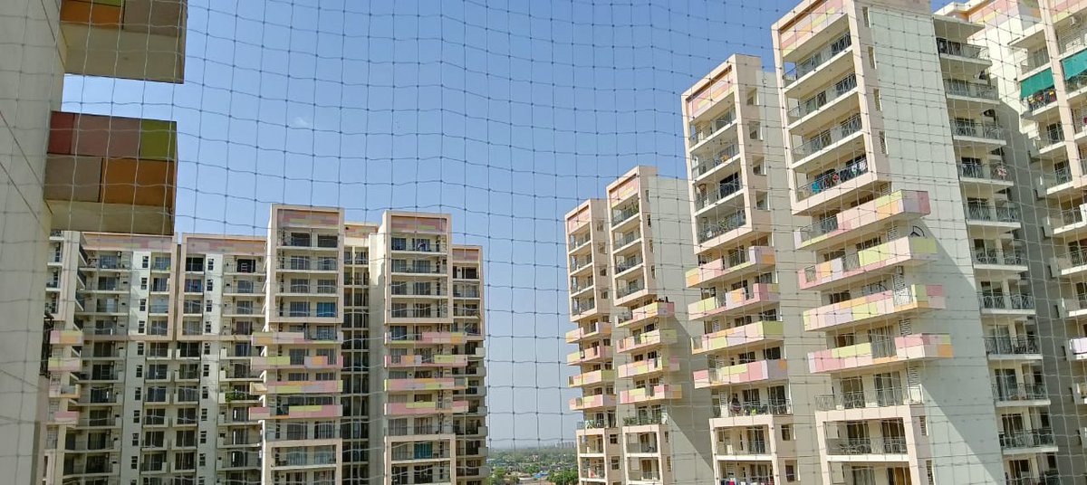 OfficeAVGlobal's tweet image. Facing bird problem in your balconies at home, we got the solution for it "Anti Bird Netting" that controls birds without harming them and prevent bird dropping on balcony surfaces.
Call 091360 79711
#birdnet #birdnetting #antibirdnet #balconyview