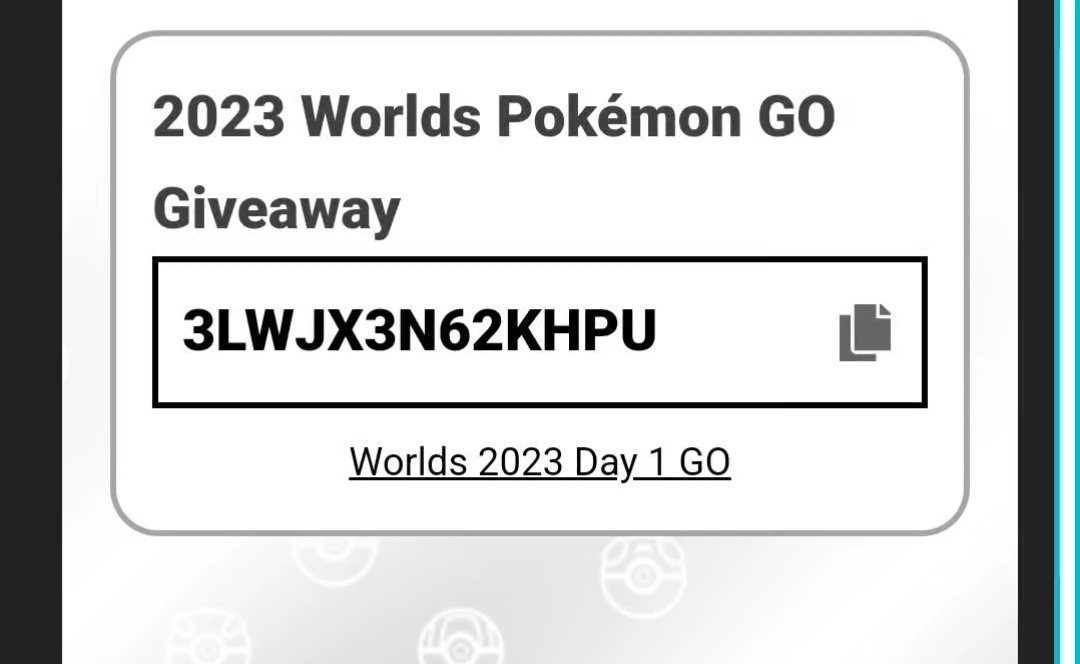 AllAboutInfo09's tweet photo. How to get Pokemon World Championship 2023 Timed Research Redeem Codes In Pokemon Go
https://t.co/FlmDacV5J0
#pokemongo
#pokemonworldchampionship
#pokemongoresearch
#pokemongopromocodes
#pokemongoredeemcodes https://t.co/UISZQXeYgP