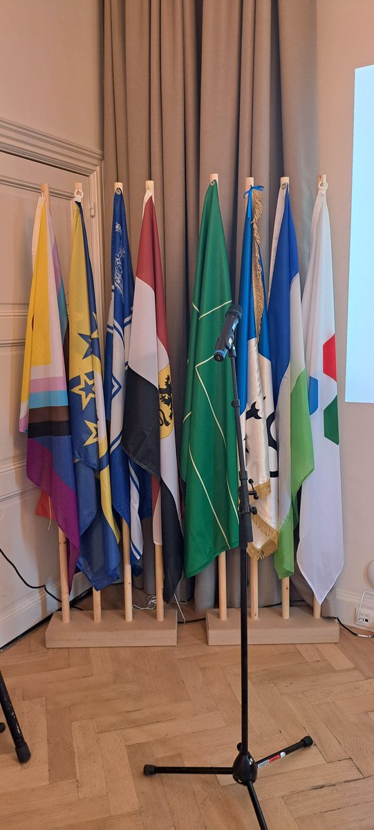 MFA_Ladonia's tweet photo. #MicroConEU2023 is one of the highlights of this year! Today, 26 #micronations,  2 websites, and 2 universities will discuss various topics with a worldwide impact engaging in geopolitics. #Ladonia hosting this conference together with @Flandrensis_Gov 💚🤍🌈 https://t.co/UT12zCoOxe