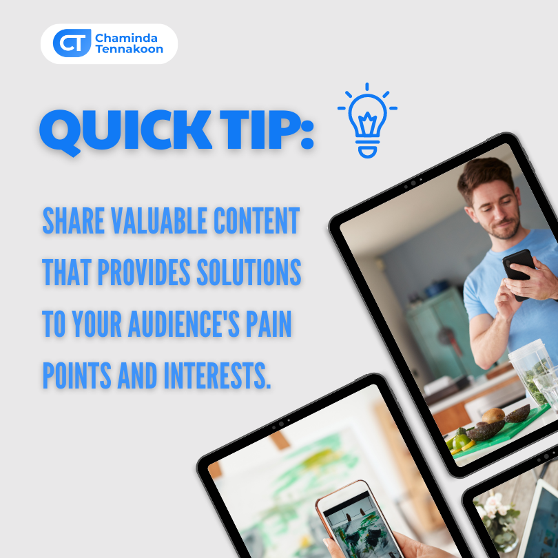 CHAMTENNE's tweet image. 🎯 Solve. Captivate. Connect. 📢 Share content that solves problems, captivates interests, and connects with your audience. 💡🔗 #EngagingContent #SolutionsThatMatter 🌟👥