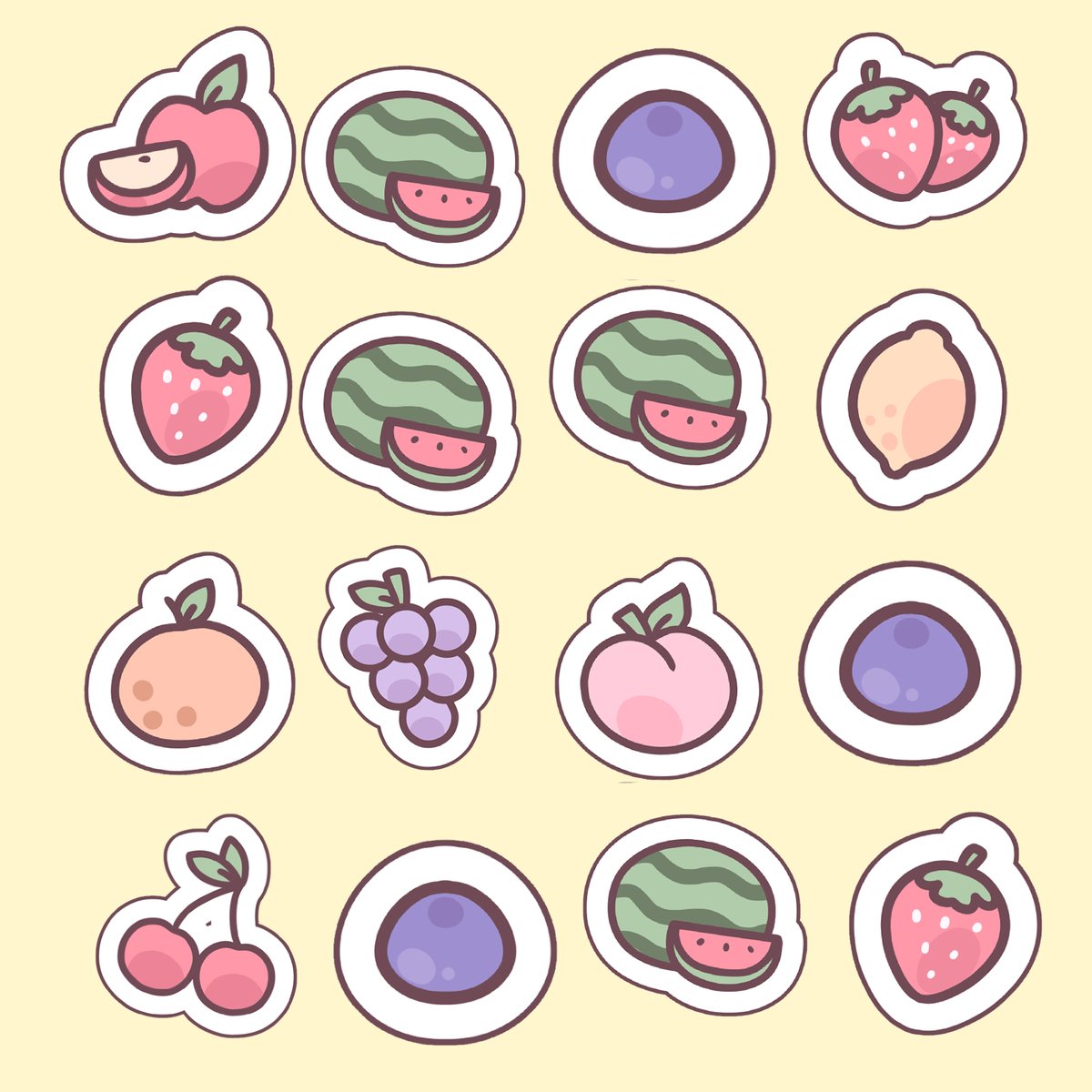 Enjoy some extremely delicious fruit brushes to add a juicy element to your illustration! Oranges: assets.clip-studio.com/en-us/detail?i… Fruit brushes assets.clip-studio.com/en-us/detail?i… Fruit Deco brush assets.clip-studio.com/en-us/detail?i…