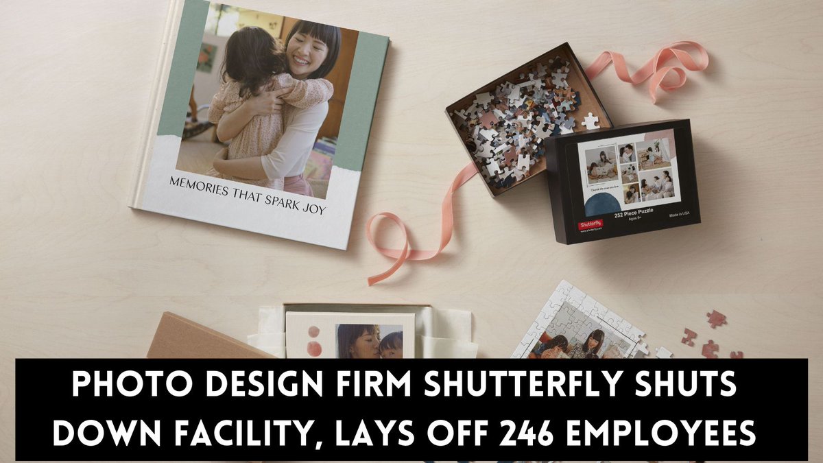 ians_india's tweet photo. Photography and design firm #Shutterfly has announced it will lay off 246 employees, after shutting down its facility in Shakopee in the #US state of #Minnesota.
#Layoff https://t.co/EtenFmZ1O3