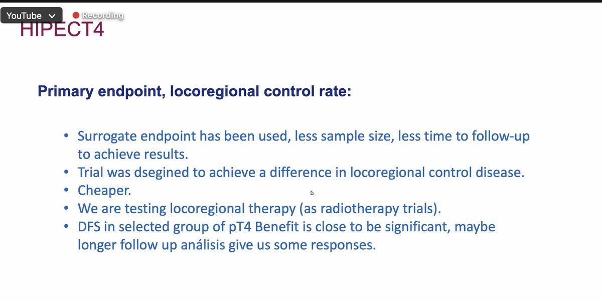 indepso's tweet photo. @alarjosan wowed us with insights on #HIPECT4
'PIs must look at limitations of their own trials'
Here are answers to some of the questions about HIPECT4
At the end- 5/8 panelists favoured use of adjuvant HIPEC in routine practice !!
@MufaddalKazi @vivekanandkem @sukumar_vivek https://t.co/6f1k65Ghkk