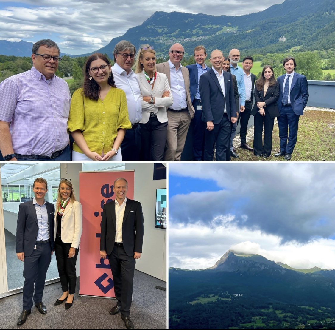 CTheodorovics's tweet photo. Hello Liechtenstein 🇱🇮! In my role as #CEO of @baloiselu my responsibilities also include Liechtenstein. Last week I was on my first country visit hosted by a very committed and motivated team. Thanks! https://t.co/ZM6hzG5lMq