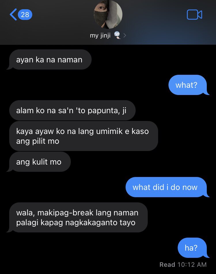 liwaykm's tweet photo. a few tweets filo #jikookau where

 jjk had enough of pjm for saying that they should break up everytime they would have a fight or argument. https://t.co/Ql420NJWv7