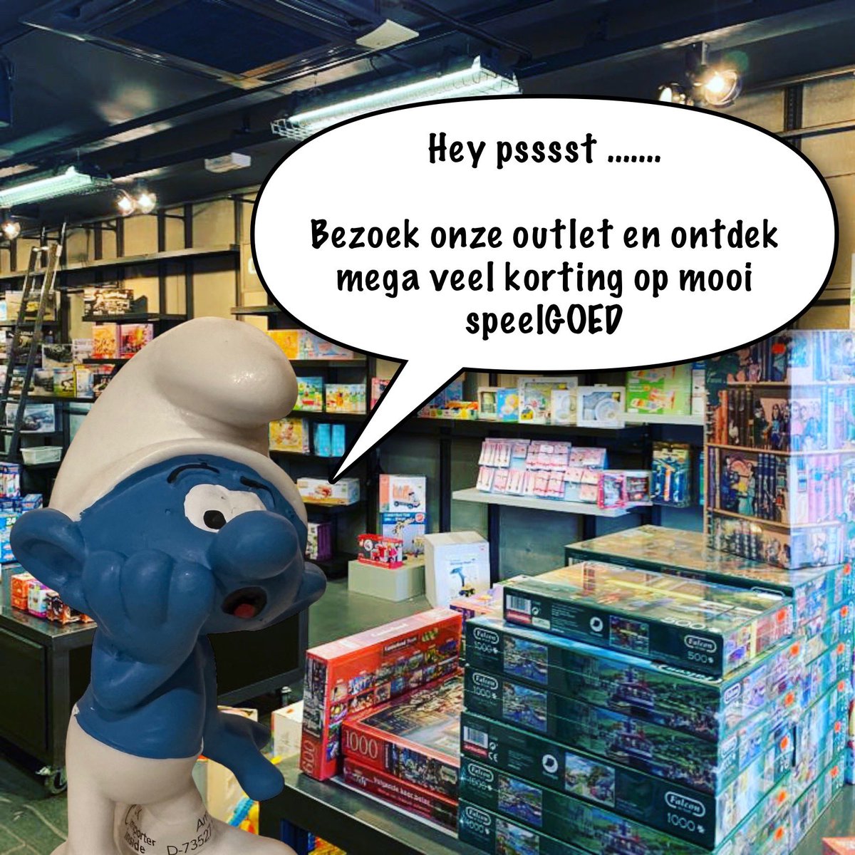 Onze #speelgoed #outlet is vandaag geopend vanaf 10 uur. 

Lange Kerkstraat 6 #Goes