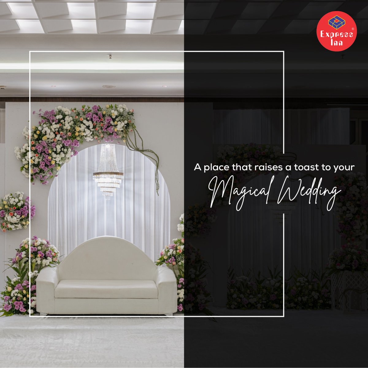 ExpressInnNasik's tweet image. Unveil the curtain to your enchanting
love story within the walls of our banquet hall at
Express Inn, where every moment is a toast to your
fairytale wedding.

For reservations, call: 918888895217

#expressinn #expressinnnashik #wedding
#weddingplanner #banquethall
#luxuryhotel