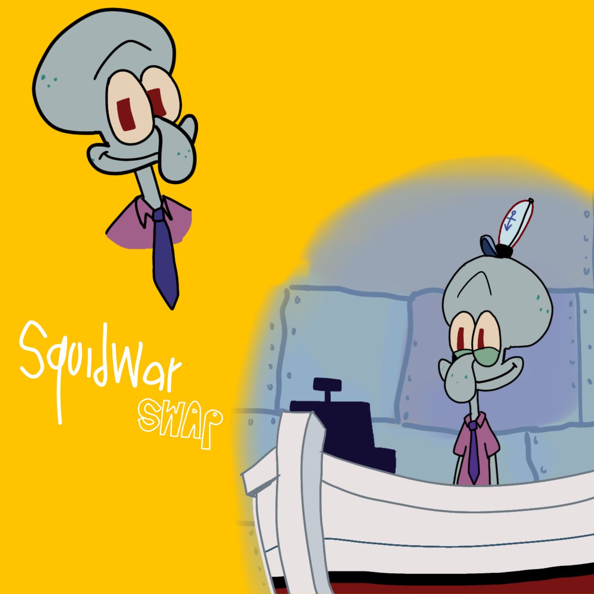 tamoo_13's tweet photo. Calamardo *squidward* de mi au "spongebob swap"#au #alternative #universe #alternateuniverse #Spongebob #Squidwar https://t.co/kU0ix5ViyX