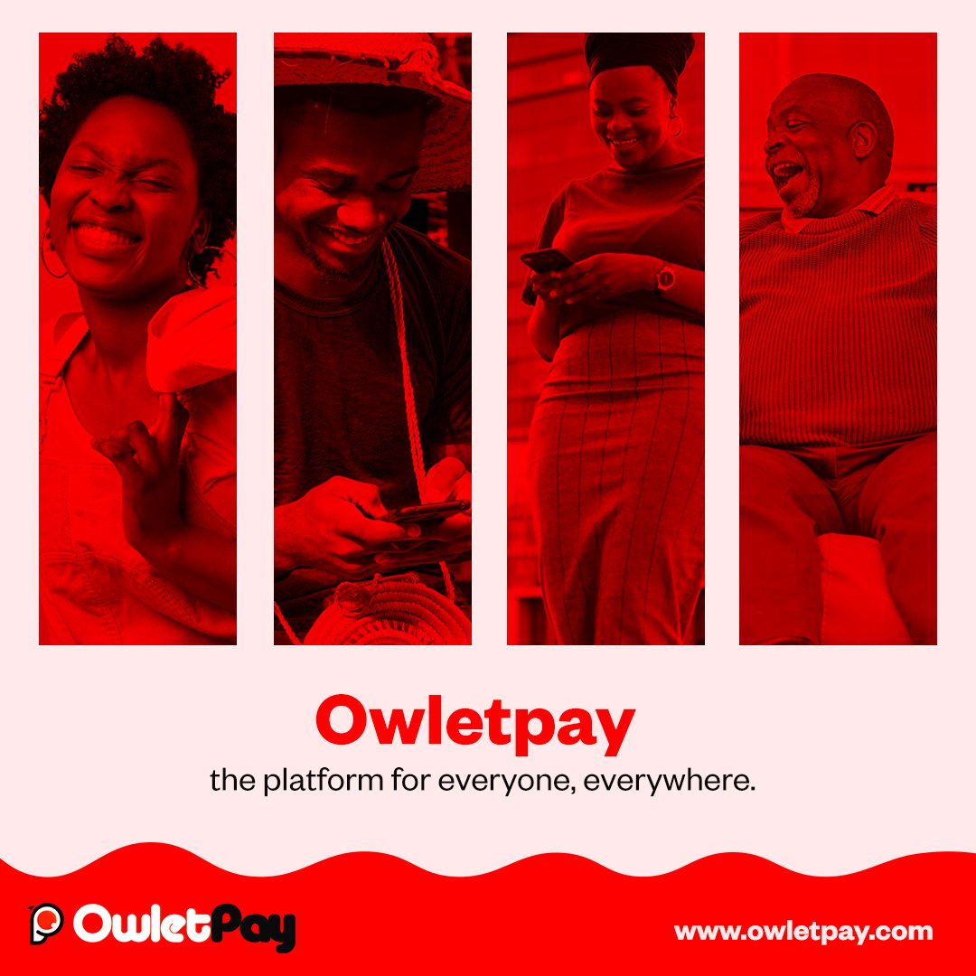 OwletPay.. the platform for everyone, everywhere. 

Goto owletpay.com from your preferred browser to experience seamless methods of bill payments. 
-
#owlet #owletpay #transactionsmadeeasy