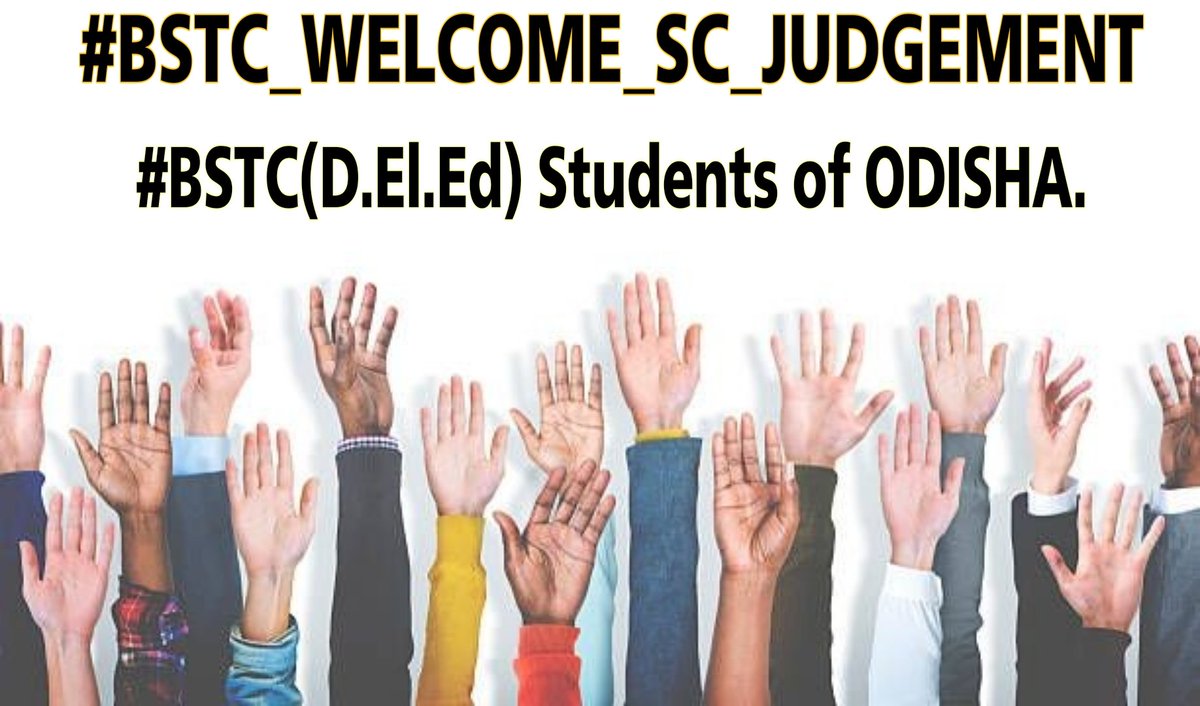 Jitendr43802809's tweet photo. #BSTC_WELCOME_SC_JUDGEMENT
@indSupremeCourt 
@SRC_Odisha
@GovtOfIndia_ 
@Naveen_Odisha 
@SMEOdisha
@EducationalIdea
#D_El_Ed (CT) #Students_ODISHA. https://t.co/UrleP2rWtY