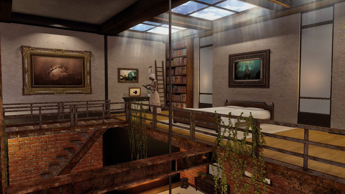 mskai_TB's tweet photo. Love the layout and the bridge connecting the bed area to the work station! 
#Housingadventures https://t.co/BKikqtAYSq