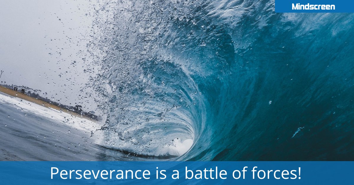 MindscreenLtd's tweet image. Perseverance is a battle of forces! At some stage, one force will become the victor! We must not surrender! We must not give in! Otherwise, the forces that are opposing us will win! Read more here: mindscreen.com/perseverance/ #childrensmentalhealth #childrenswellbeing #mindscreen