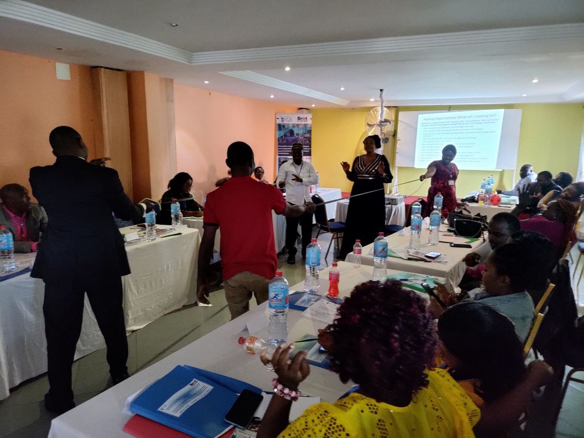 GeEDDevelop's tweet image. GeED is currently running a training workshop on PSYCHOSOCIAL COUNSELLING FOR SURVIVORS OF SRGBV 
WITH SERVICE PROVIDERS, COMMUNITY ACTION GROUP MEMBERS AND GUIDANCE COUNSELORS FROM THE CENTER, LITTORAL AND WEST REGIONS.