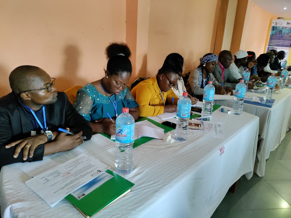 GeEDDevelop's tweet image. GeED is currently running a training workshop on PSYCHOSOCIAL COUNSELLING FOR SURVIVORS OF SRGBV 
WITH SERVICE PROVIDERS, COMMUNITY ACTION GROUP MEMBERS AND GUIDANCE COUNSELORS FROM THE CENTER, LITTORAL AND WEST REGIONS.