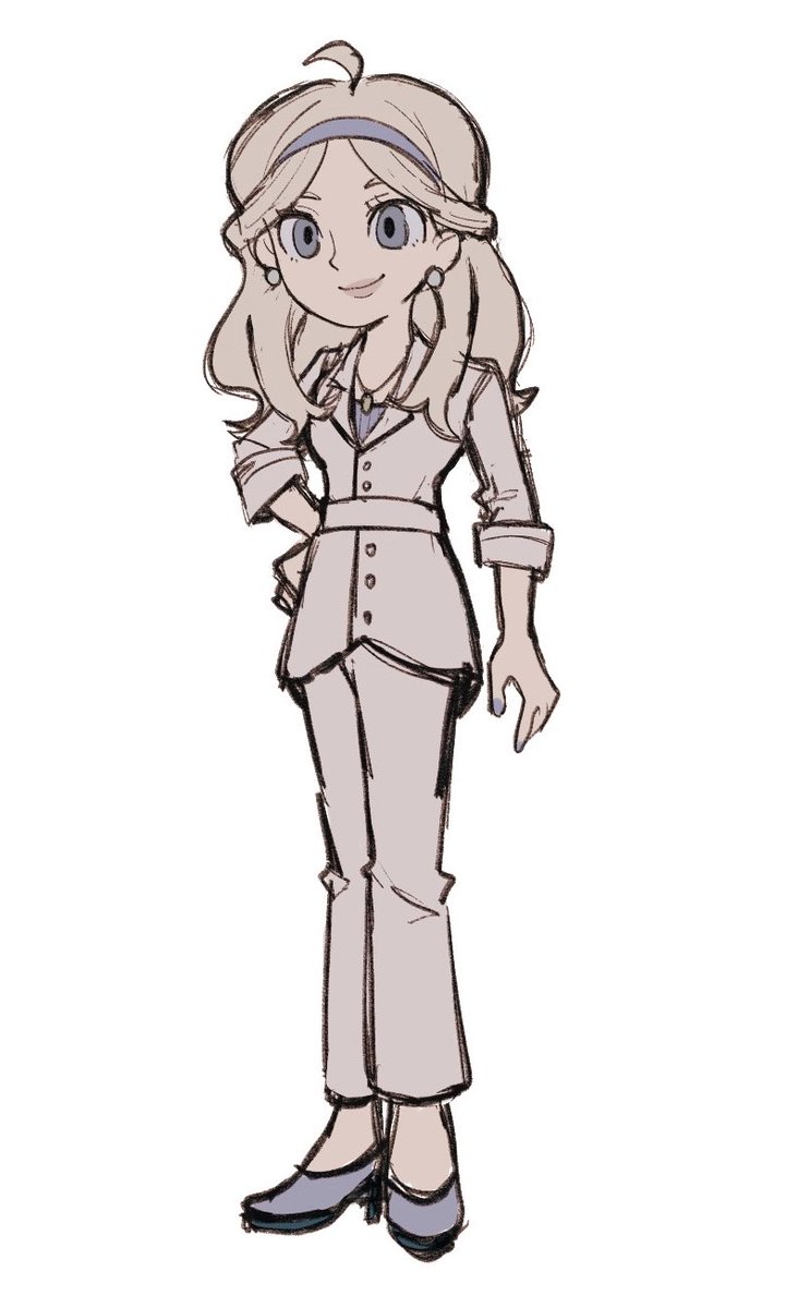 topibeeru's tweet photo. [smd oc] practicing the layton artstyle with some original characters! https://t.co/3VWGUZDjIB