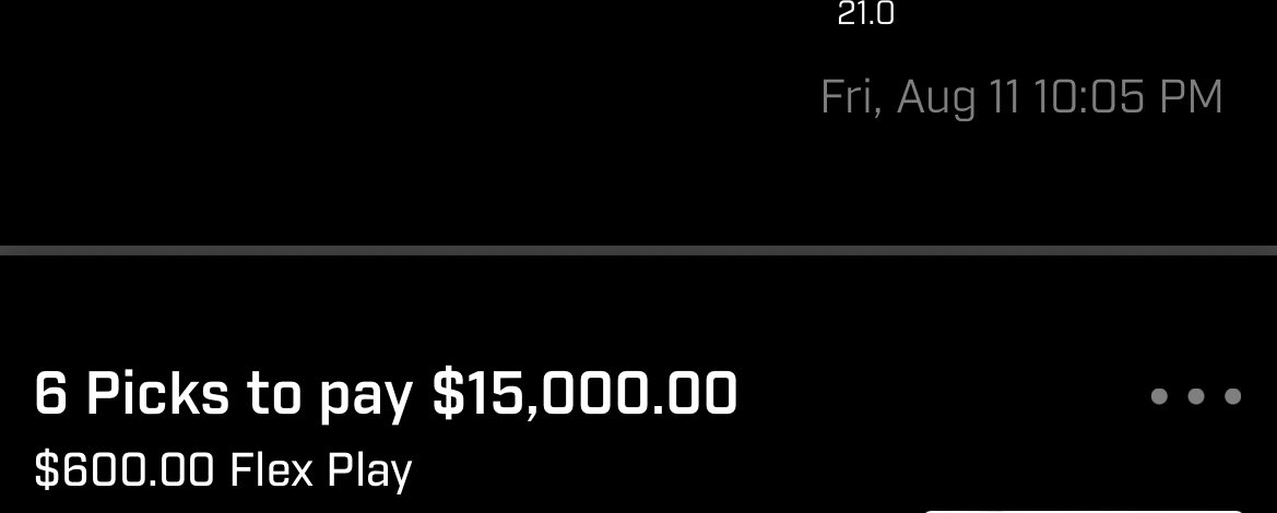 🚨MASSIVE GIVEAWAY🚨

If any of these slips go 6/6, I’ll give away $1,000 to ONE LUCKY PERSON

All you have to do is FOLLOW/LIKE/RT 

GL everyone!! 

#GamblingTwitter #GamblingX