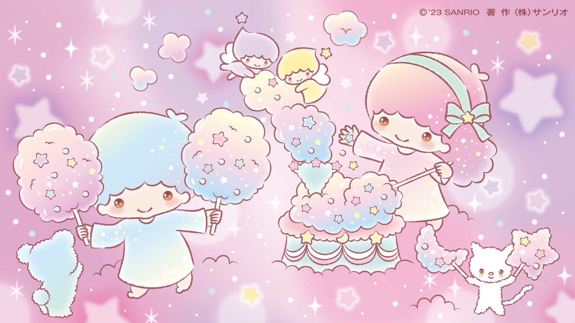 キキララ キャンドル ぷりぃむ サンリオ キキララ 50th×DOLLY MIX ぬいぐるみ(S)セット Sanrio
