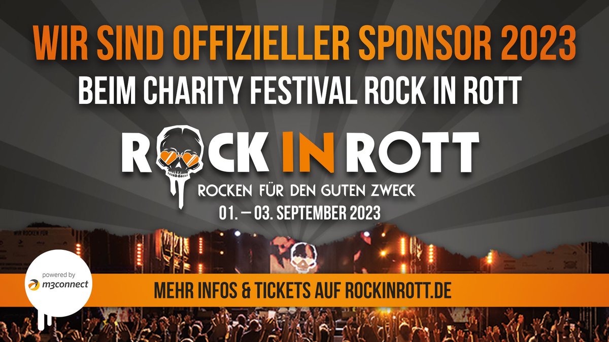 BostonGermany's tweet photo. 🤝 @BostonGermany unterstützt das CHARITY FESTIVAL Rock in Rott von @m3connect. Alle Erlöse werden zu 100% gespendet. Wer teilnimmt, tut etwas GUTES. Klingt das nicht gut?
▶️ Mehr erfahren: https://t.co/M4r52smxLK
#charity #RockInRott #m3connect #WirSindDabei #BostonLive https://t.co/F7TS6gWip4