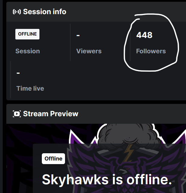 00Skyhawks00's tweet photo. I'm 2 followers away from 450 and 52 more follows to reach our monthly goal of 500 followers. Please hit that follow and lets continue to grow. I will follow back. Thank you so much! My next stream will be Saturday around 2PM CDT. 
https://t.co/wQMlRGFEbt https://t.co/te1sgPLfXM