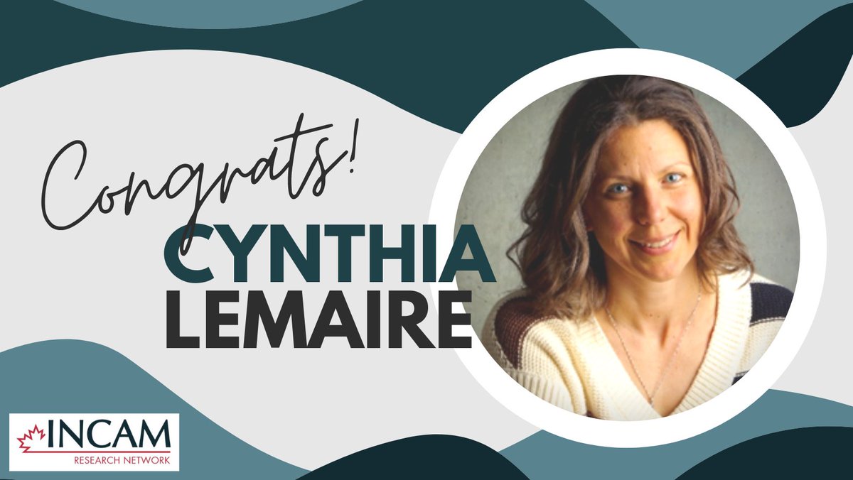 🏆Félicitations, Cynthia Lemaire - Recipient of the 2022 Canadian CAM Research Fund (CCRF) award! Your commitment to advancing CAM research is remarkable.🌱🔬 #CCRF #CAMResearch #RechercheMCA #ExcellenceInScience #INCAM

incamnetwork.ca/ccrf-funding/