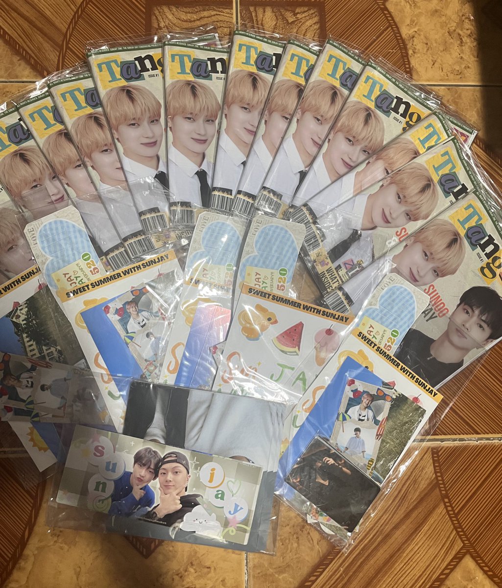 sunjaydays's tweet photo. NOTICE:

SunJayzines and cse kits have arrived at the volunteer’s address and is currently preparing the items for shipment. 

Please wait for an e-mail re: shipping within today! Thank you all for patiently waiting! https://t.co/UgTa9sMRLT