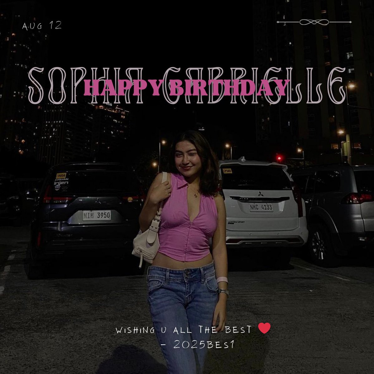 2025BES1's tweet photo. “happy birthday soph 🥳 your friendship brings me comfort and a sense of belonging that's truly rare 🫂 love u” - awsie

Your uniqueness indeed brings sunshine to any other people. Happy Sophia day! ✨💖 https://t.co/nJomAN2oUa