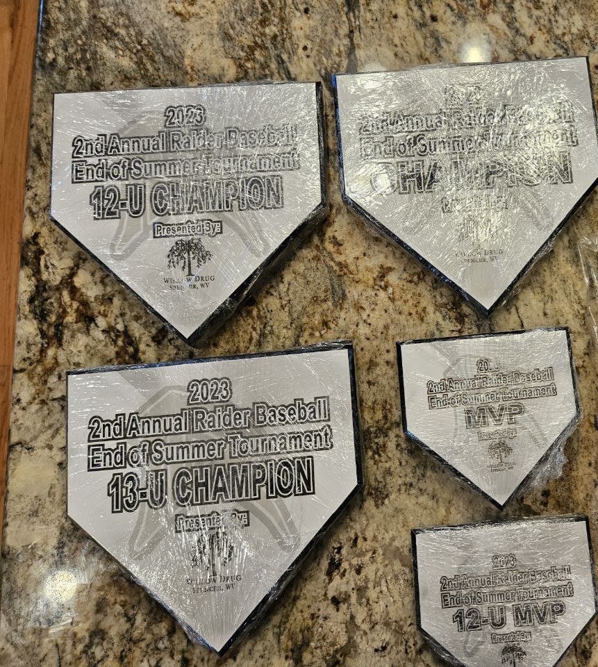 Plaques on deck. Game on!