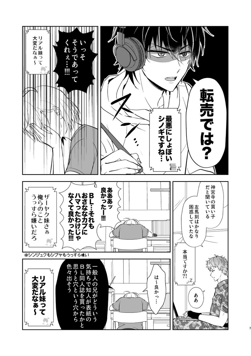 ねむ💤の同人活動 恐怖の身内バレ!!!<2/4>