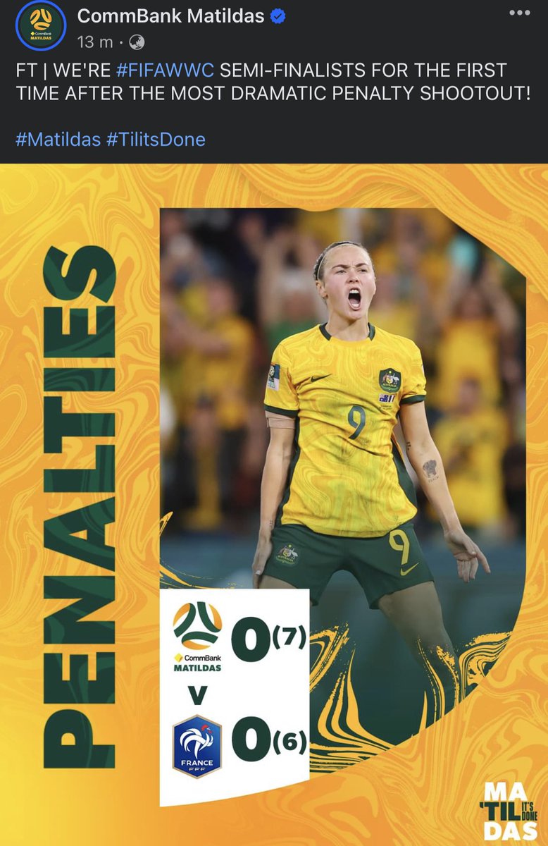 RobFilatov's tweet image. Off the semi-finals! Go Tildas!!!! 🇦🇺