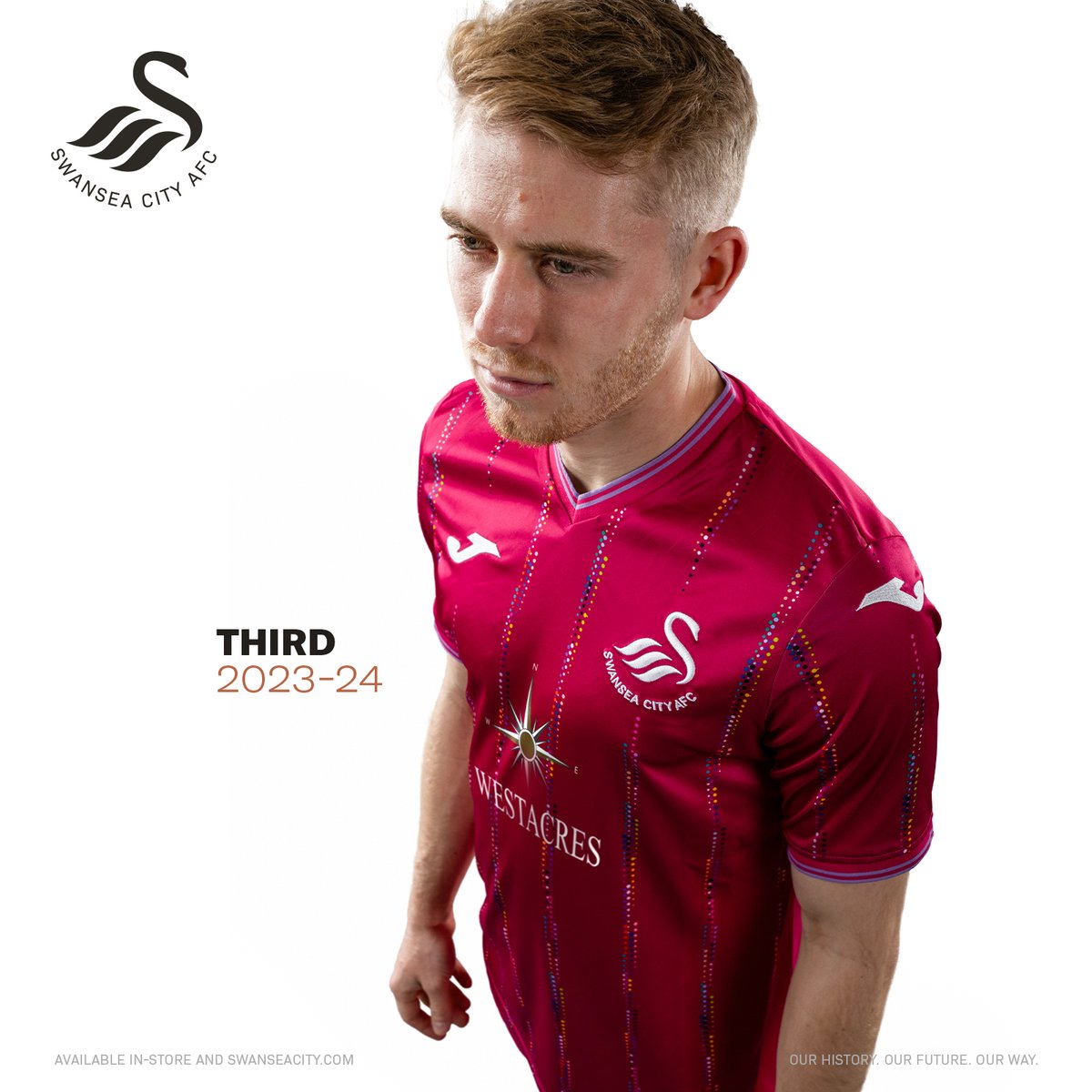 SwansOfficial's tweet photo. When we wear this shirt, we carry your stories with us. 

Here are some of those stories.🖤🤍

#TacklingCancerTogether https://t.co/Lv3i23CVdM