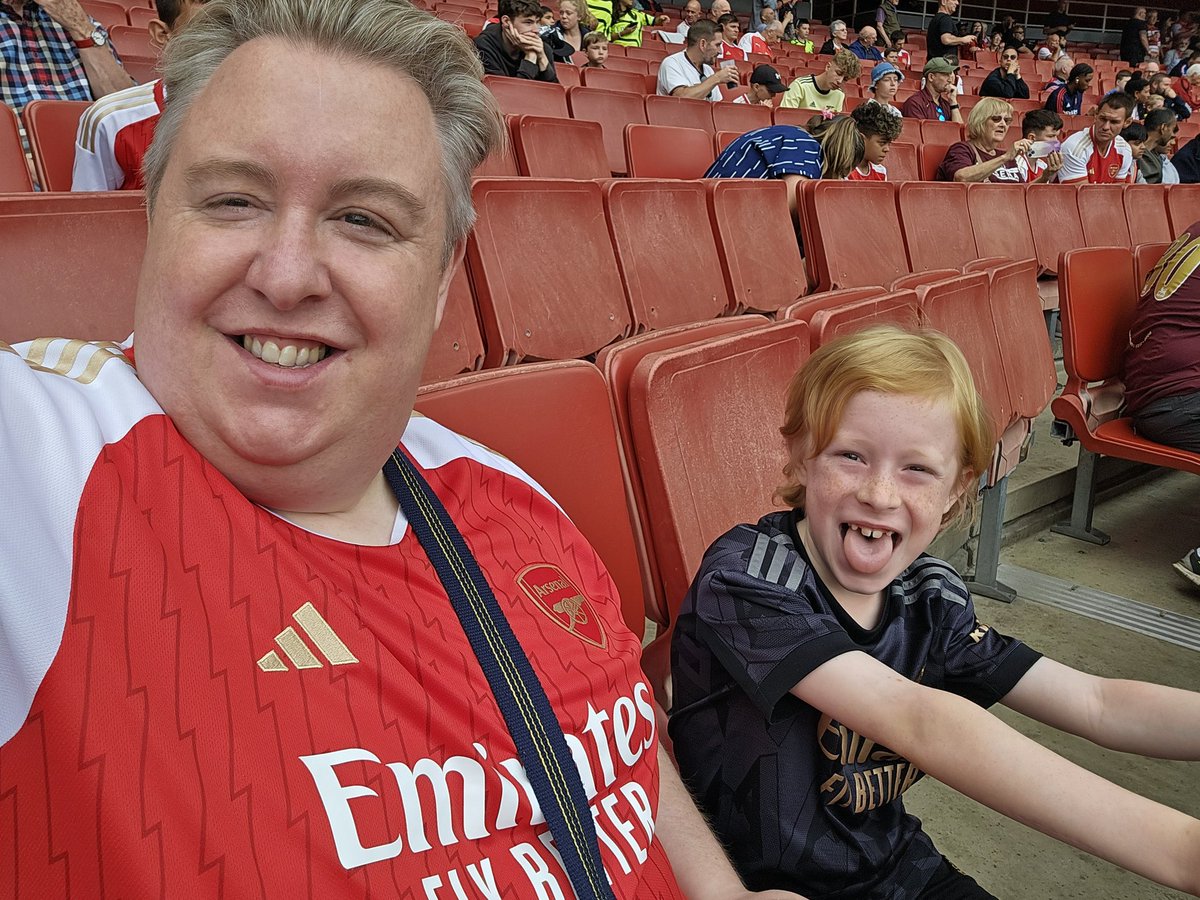 Jimwode's tweet image. First game this season #afc