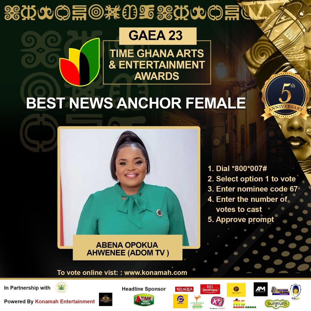 KwahuNetwork's tweet photo. KPN is rooting for you Abena.
We know you are the best.
Take the top spot!
#kpn #KPN@5 #family #hak2hak https://t.co/Jdlz1xiwZO